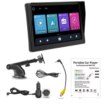 9-inch Portable Onboard MP5 Host Wireless Carplay