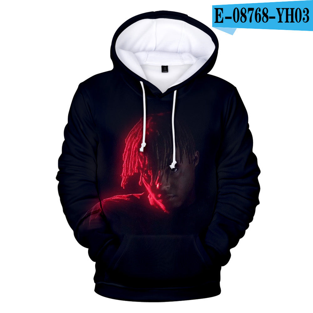 Hip-hop singer Juice Wrld 3D Hoodie