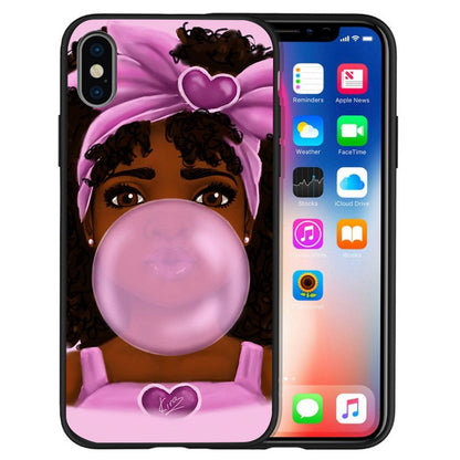 Fashion girl phone case