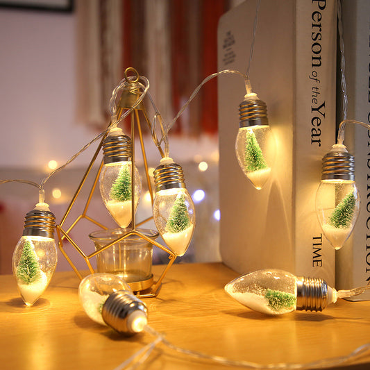 Nouvelle LED Souhaitant Bouteille Chaîne Lumières à Piles De Noël Arbre Ampoules Fée Guirlande Lumières Pour la Partie Décoration de Vacances