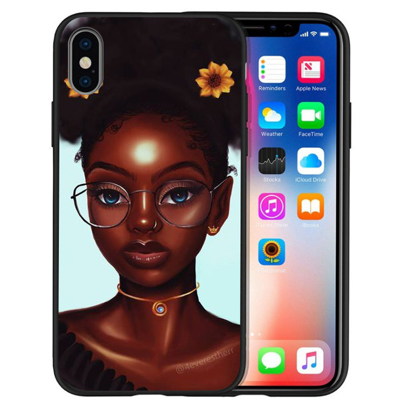 Fashion girl phone case