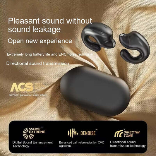 Comfortable For A Long Time Without Pain Clip-on Bluetooth Headset