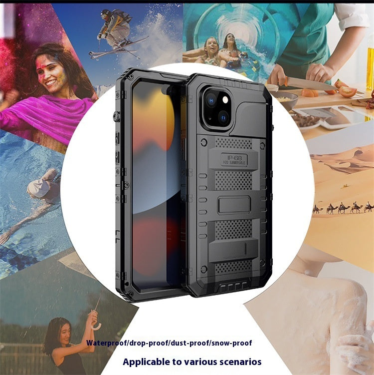 Outdoor Sports Metal Mobile Phone Protective Cover