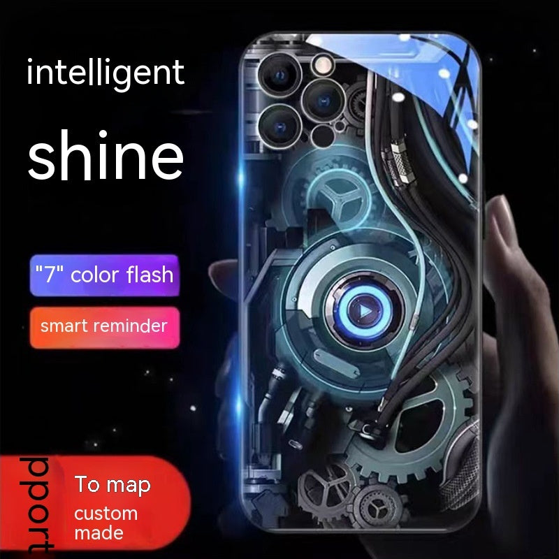 Phone Case Incoming Light-emitting Mech