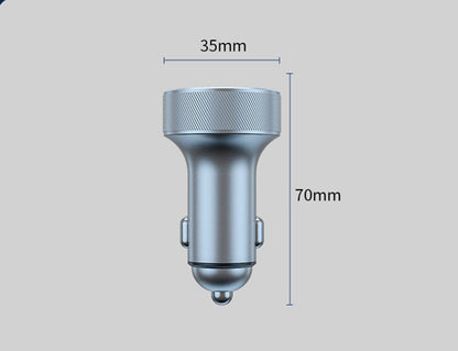 Multifunction Car Charger 54W Digital Display One Drag Three Cigarette Lighter