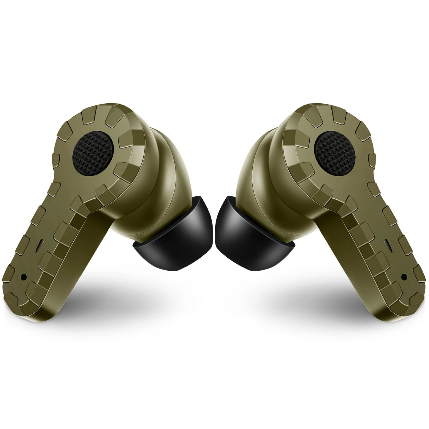 Tactical Noise Reduction Headset Rechargeable Pickup Hearing Shooting Earplugs