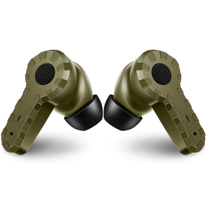 Tactical Noise Reduction Headset Rechargeable Pickup Hearing Shooting Earplugs