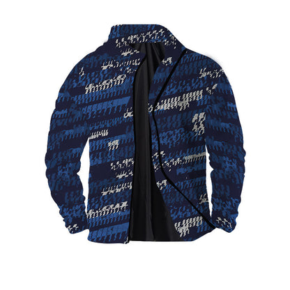 Men's Twill Digital Printing 3D Zipper Jacket