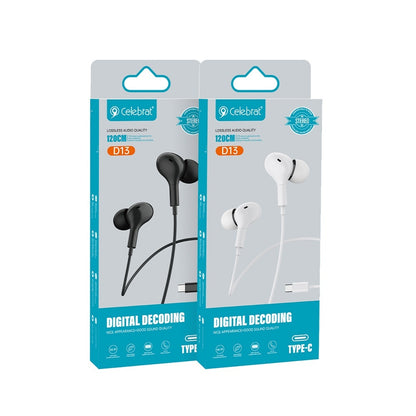 Celebrat In-ear Fully Compatible With Type-c Headphones