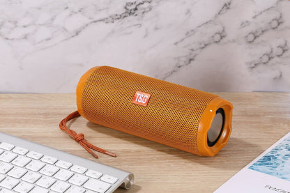 Fabric Portable Creative With Card Holder Wireless Bluetooth Speaker