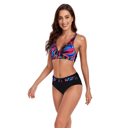 New Beach Split Swimsuit Summer Lady Sexy Halter Bikini