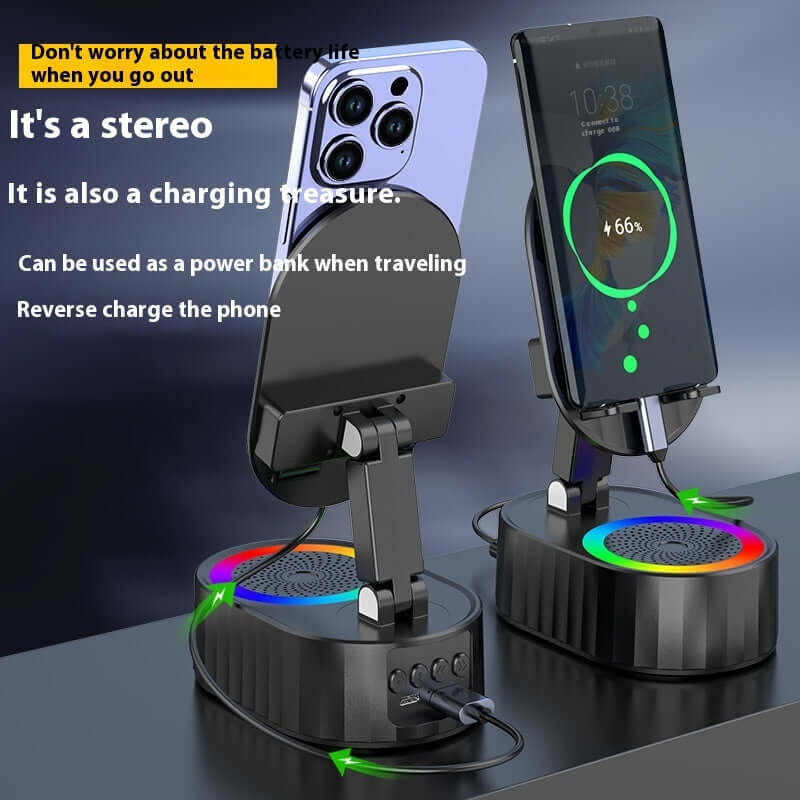 Fashion Ambience Light Bluetooth Speaker