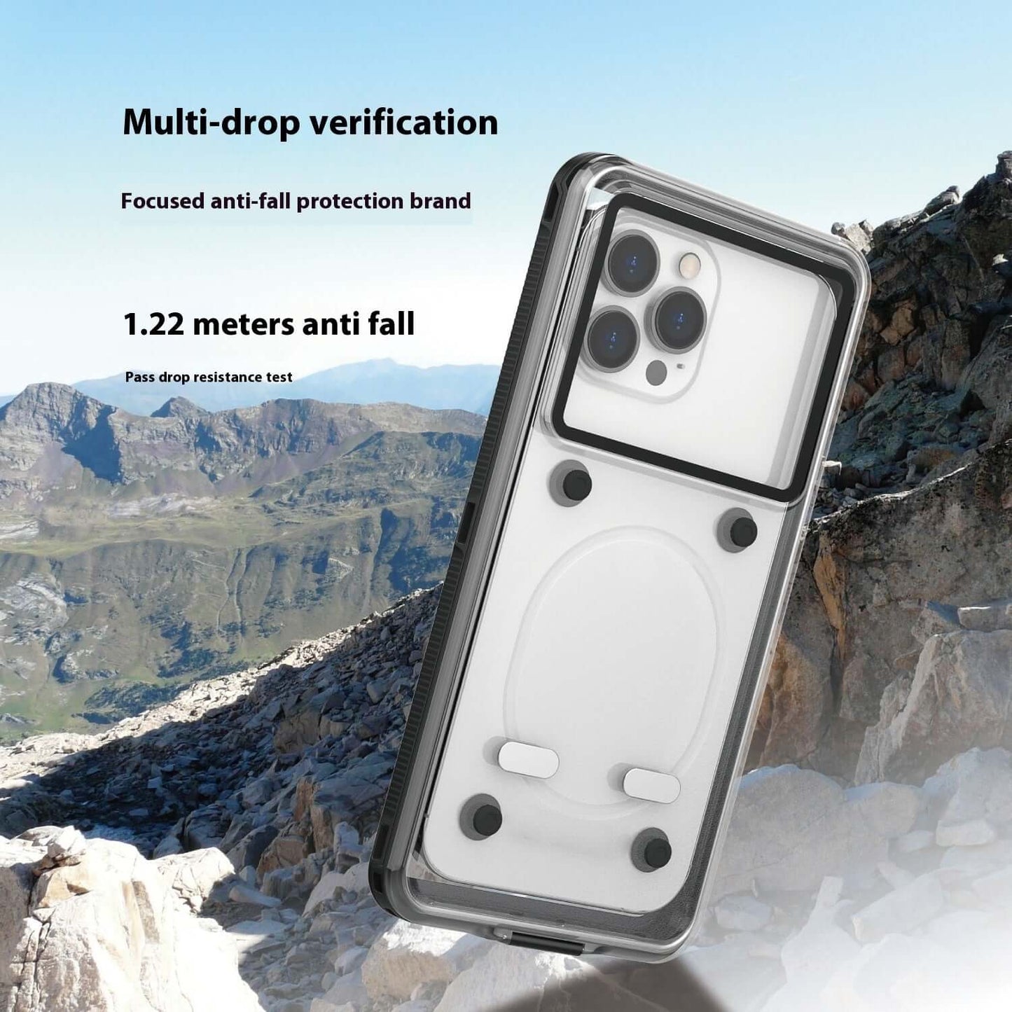 Waterproof Phone Case Rider Bracket All-inclusive Diving Protective Shell