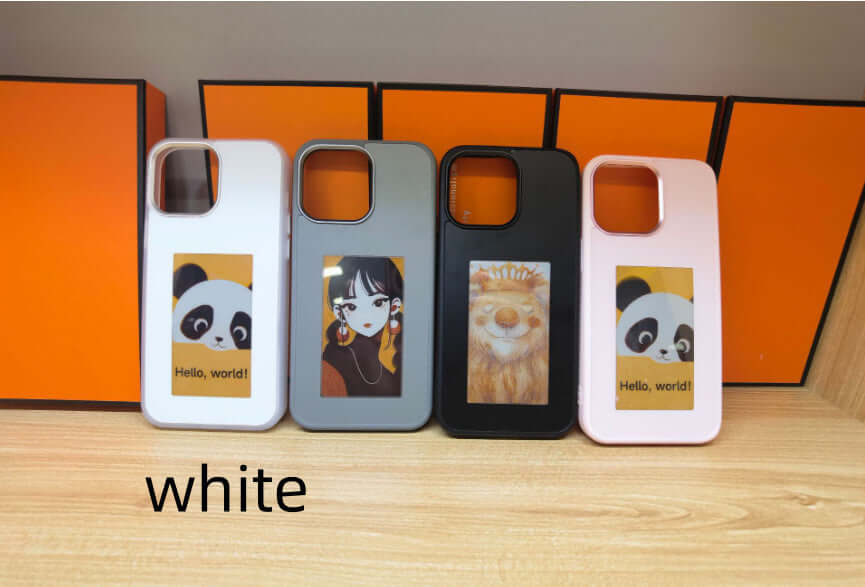 Four-color E-ink Screen Projection Screen DIY Phone Case