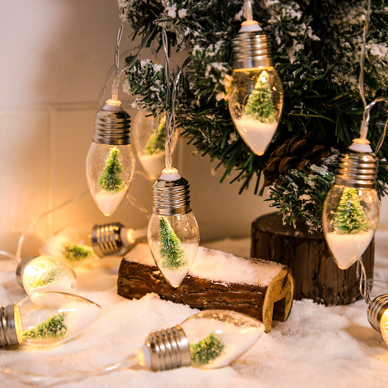 Nouvelle LED Souhaitant Bouteille Chaîne Lumières à Piles De Noël Arbre Ampoules Fée Guirlande Lumières Pour la Partie Décoration de Vacances