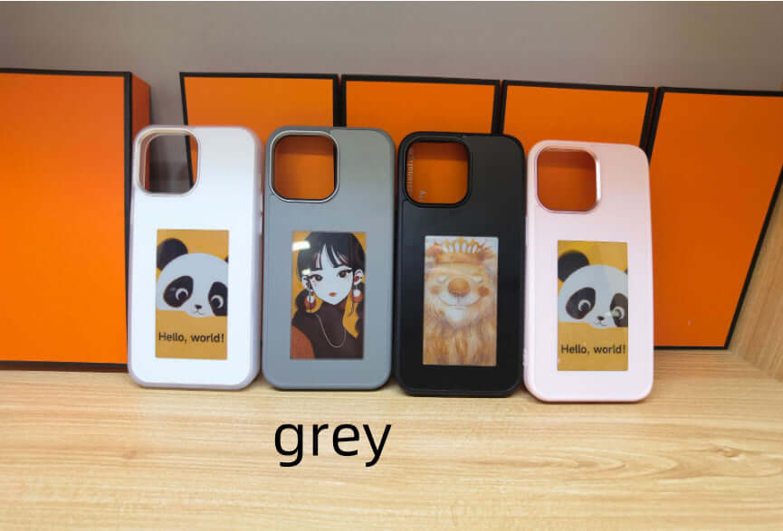 Four-color E-ink Screen Projection Screen DIY Phone Case